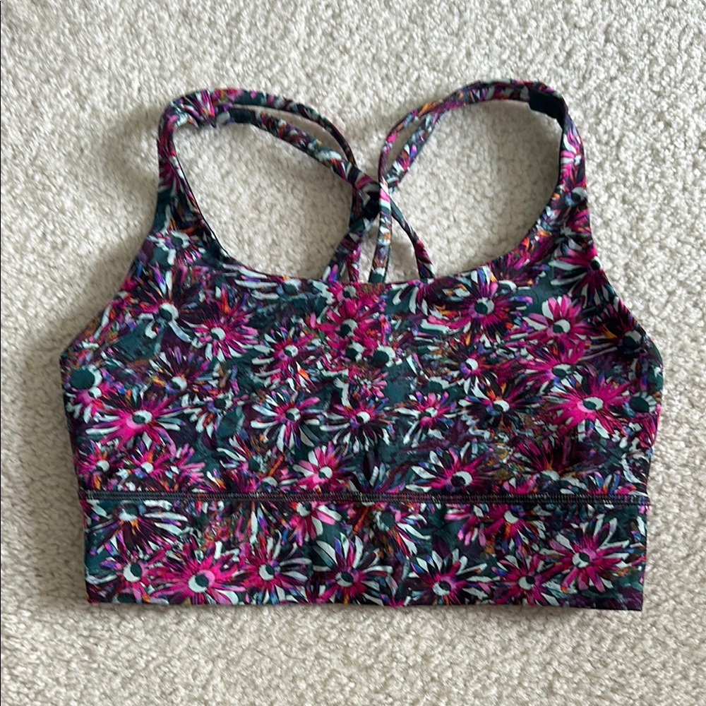 Lululemon Floral Sports Bra (6)